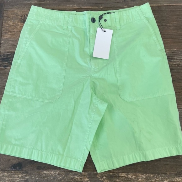Rag & Bone Light Green Cliffe Peached Cotton Field Short NWT - Picture 5 of 6